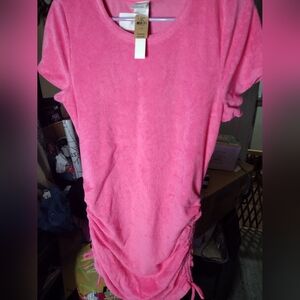 PINK Beach Terry Dress